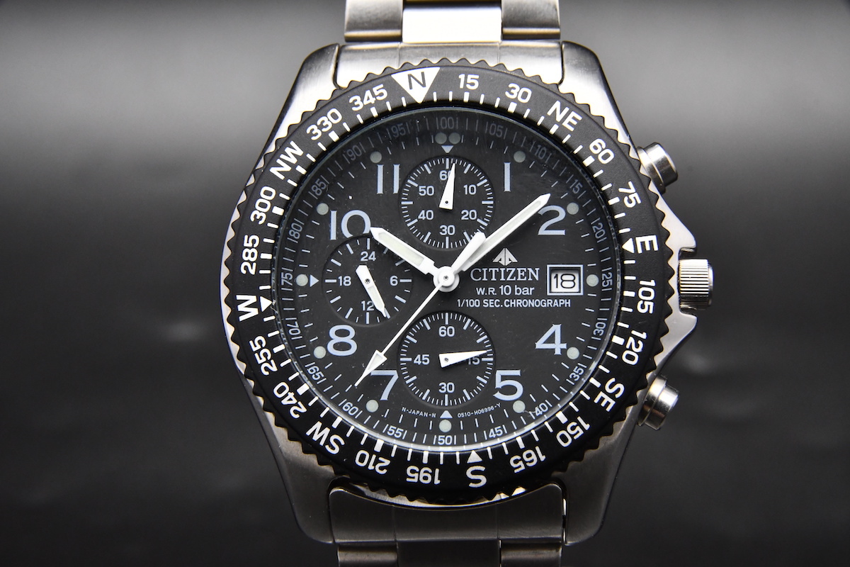 シチズン Citizen プロマスター クロノグラフ 0610-H04147