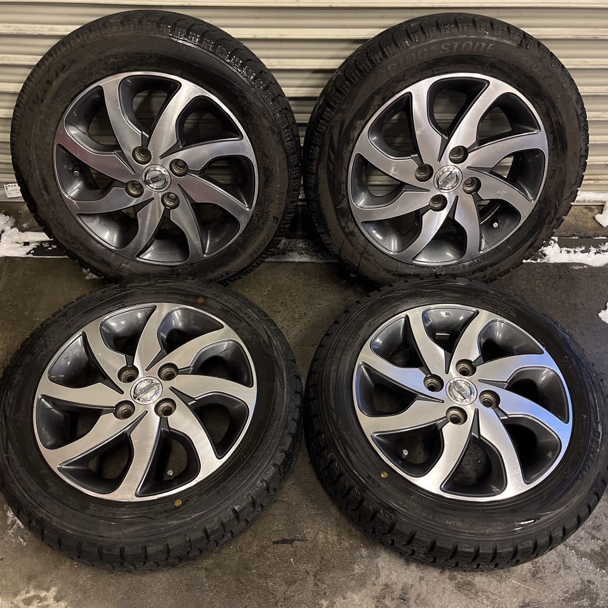 バリ山 19年製】155/65R14 VRX スタッドレス アルミ 4本