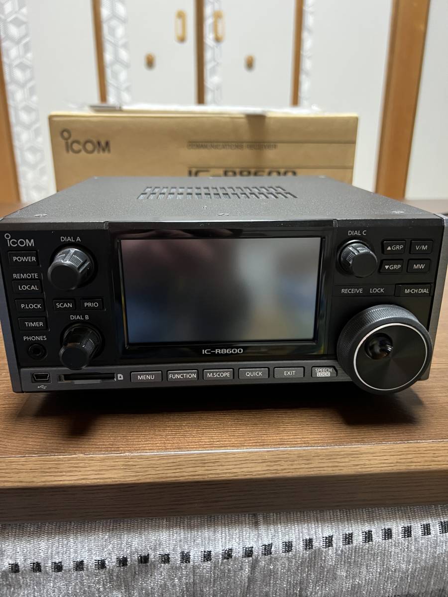 ICOM IC-R8600 エアバンドスペシャル　ほぼ未使用 IC-R8600 エアーバンドスペシャル アイコム コミュニケーション