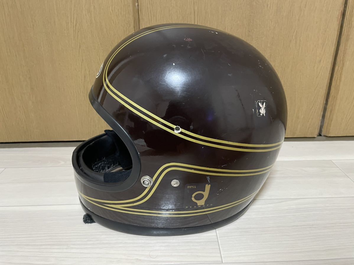 傷や汚れあり】70s ARAI X-7 ビンテージフルフェイスヘルメット