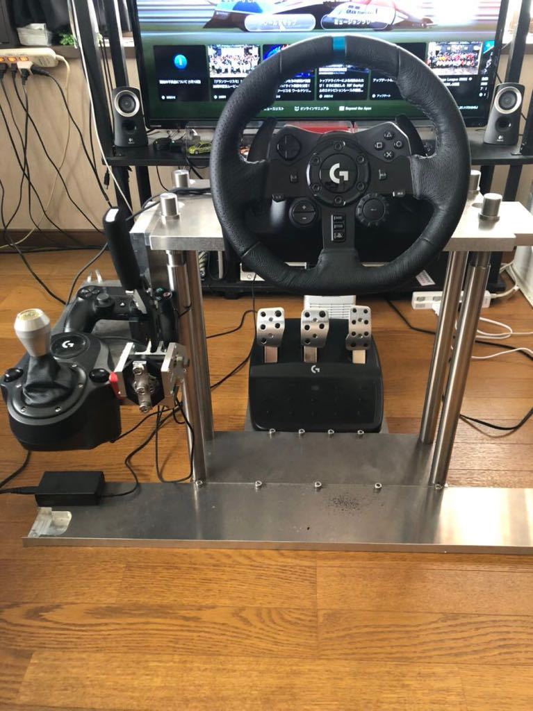 【目立った傷や汚れなし】Logicool G923 Racing wheel and pedals for PlayStation4.5