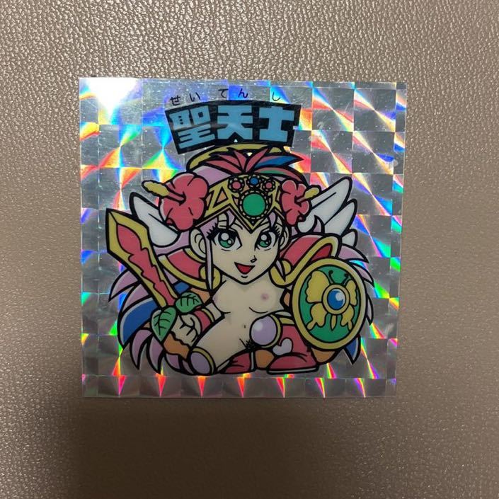 未使用に近いマイナーシール ビックリマン 自作 十字架天使の