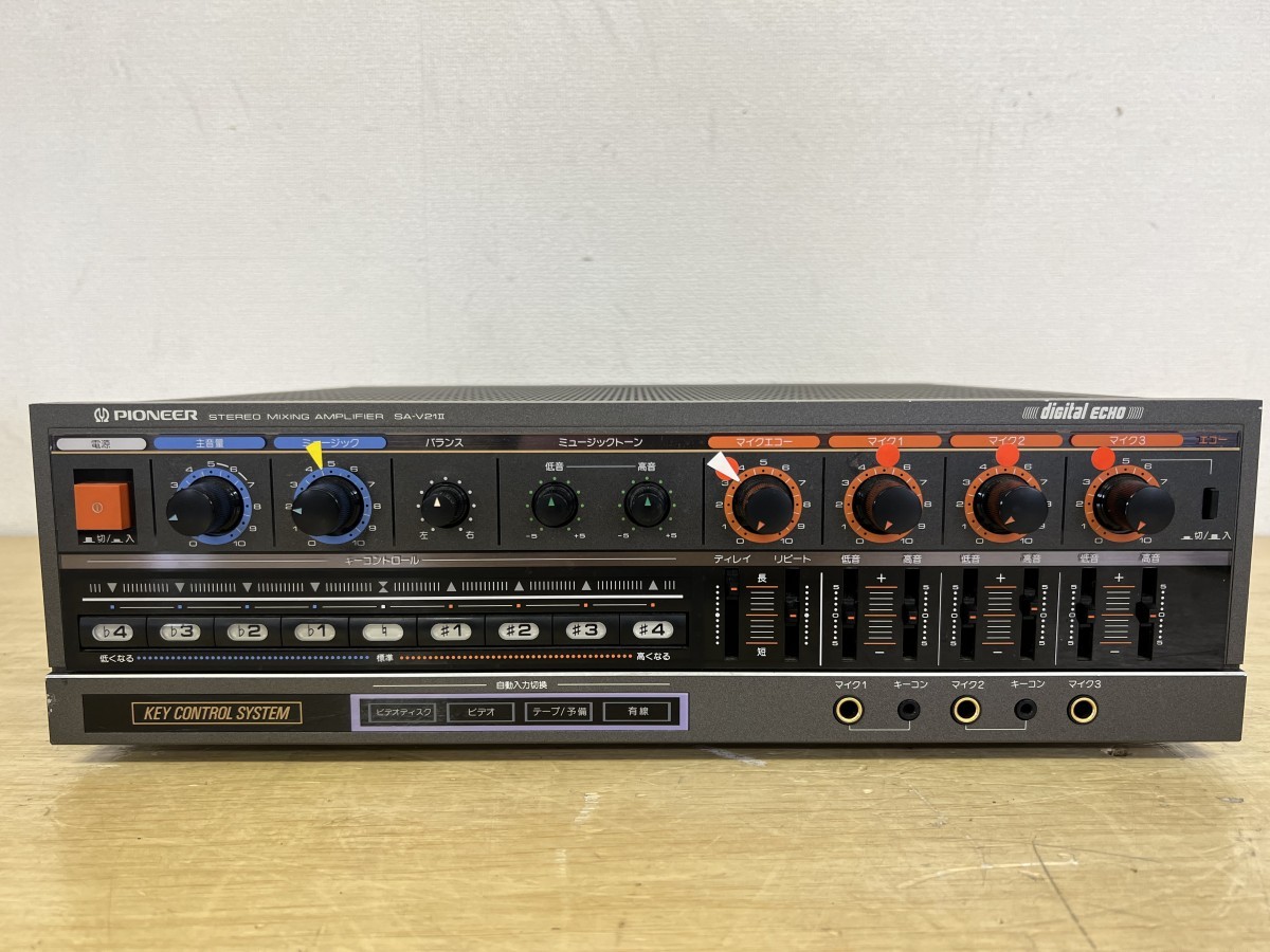 N425 8898R☆PIONEER☆カラオケアンプ☆SA-V21☆ パイオニア PIONEER