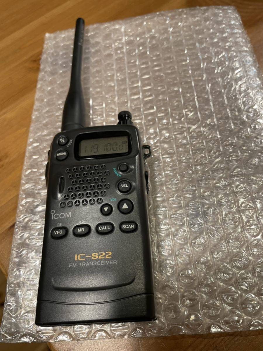 【レア】ICOM アイコム エアバンドハンディ機 IC-A22 航空無線機