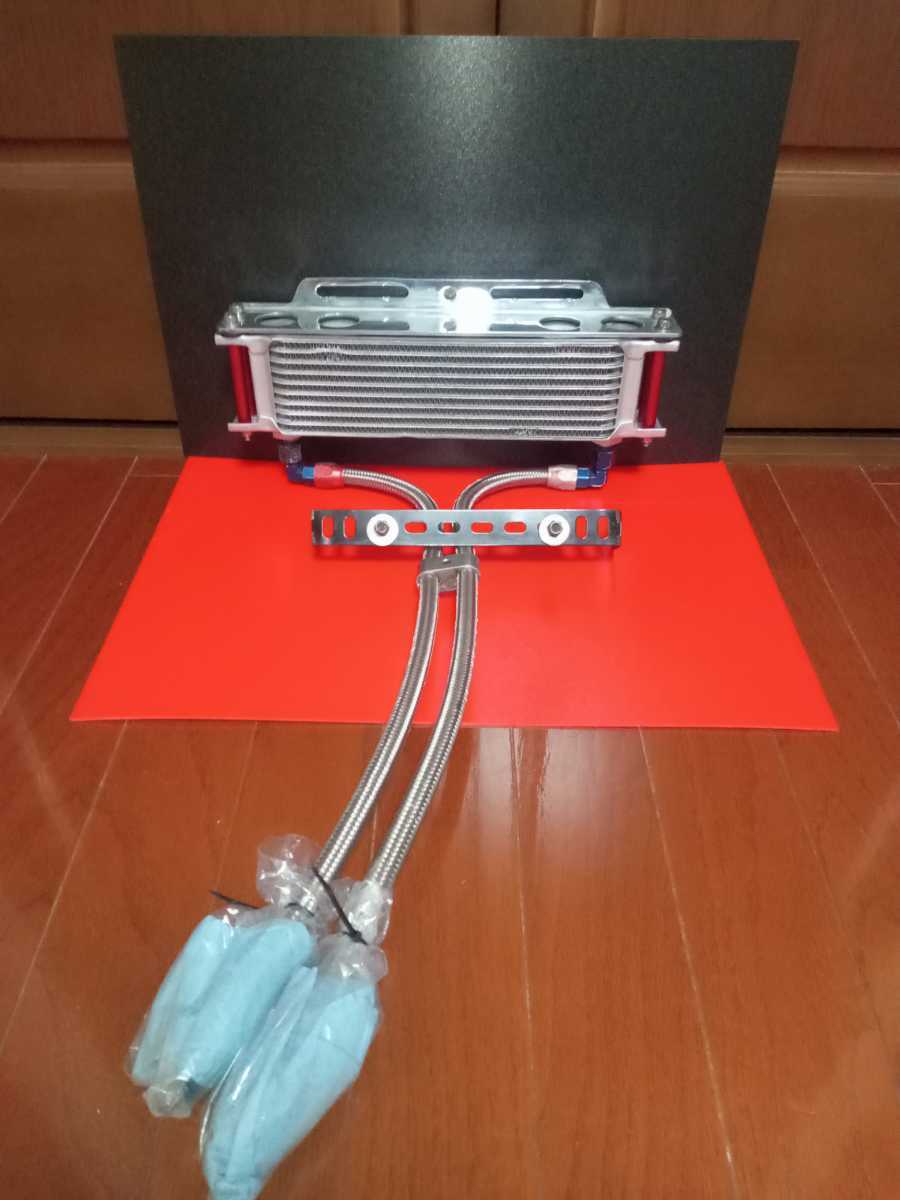 【傷や汚れあり】ゼファー400 ゼファー750 GPZ750 中古品【EARL'S】オイルクーラー【流用検索】ゼファー FX GPZ GP