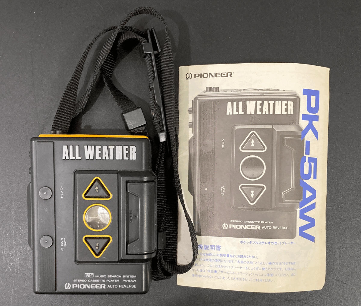 Pioneer ALL WEATHER カセットプレイヤー PK-5AW