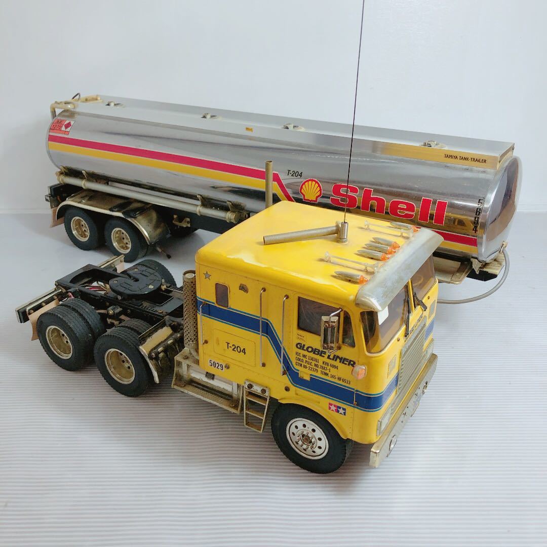 タミヤ 1/14 Shell タンクローリー トレーラー