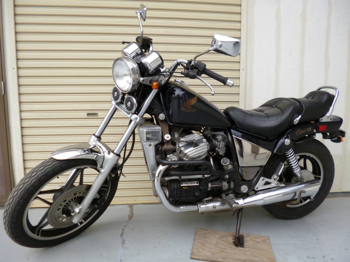 全体的に状態が悪い】ホンダ CXカスタム CX400 レストアベース 書類付