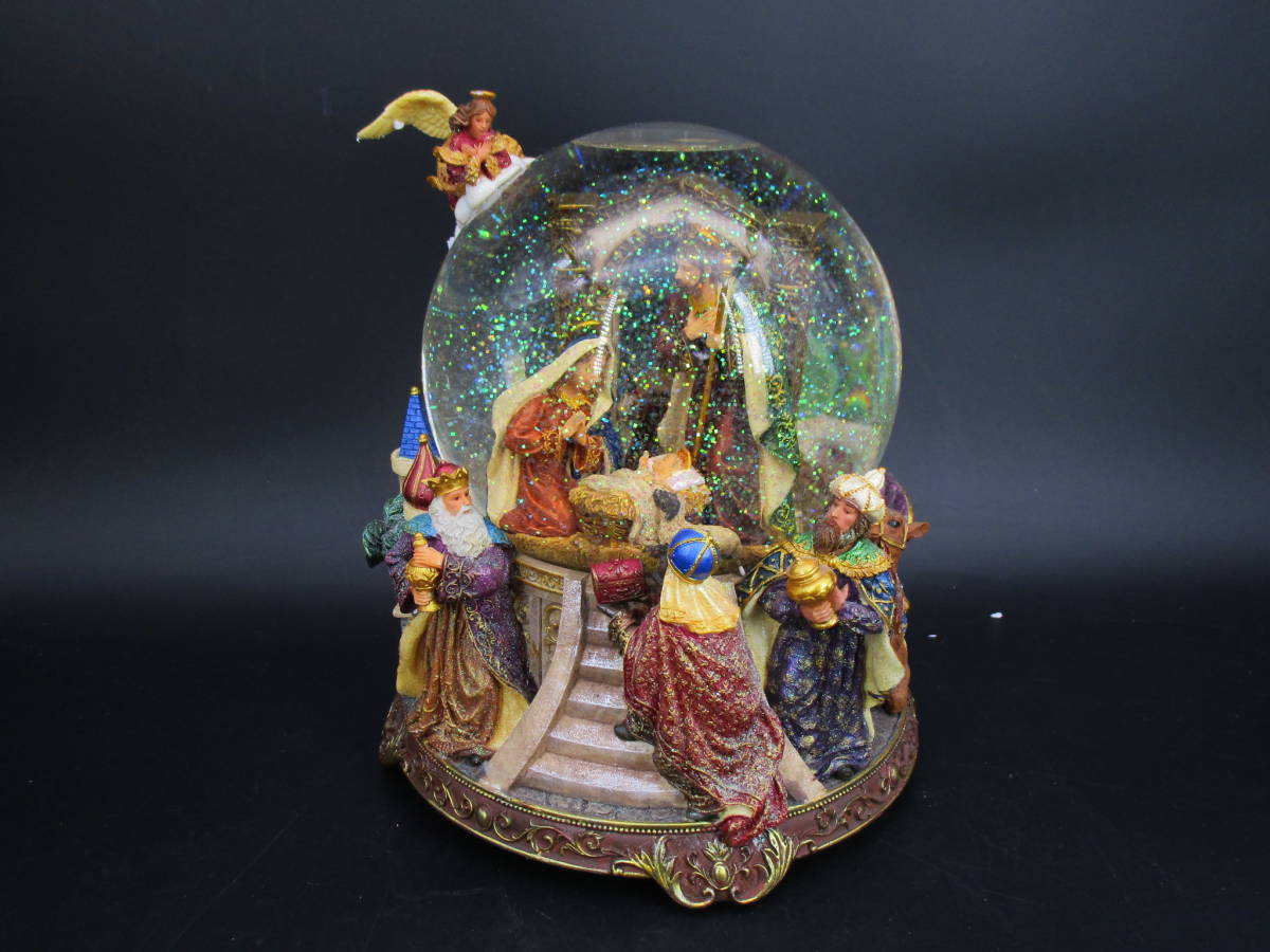 クリスマス スノードーム カークランド オルゴール付き KIRKLAND