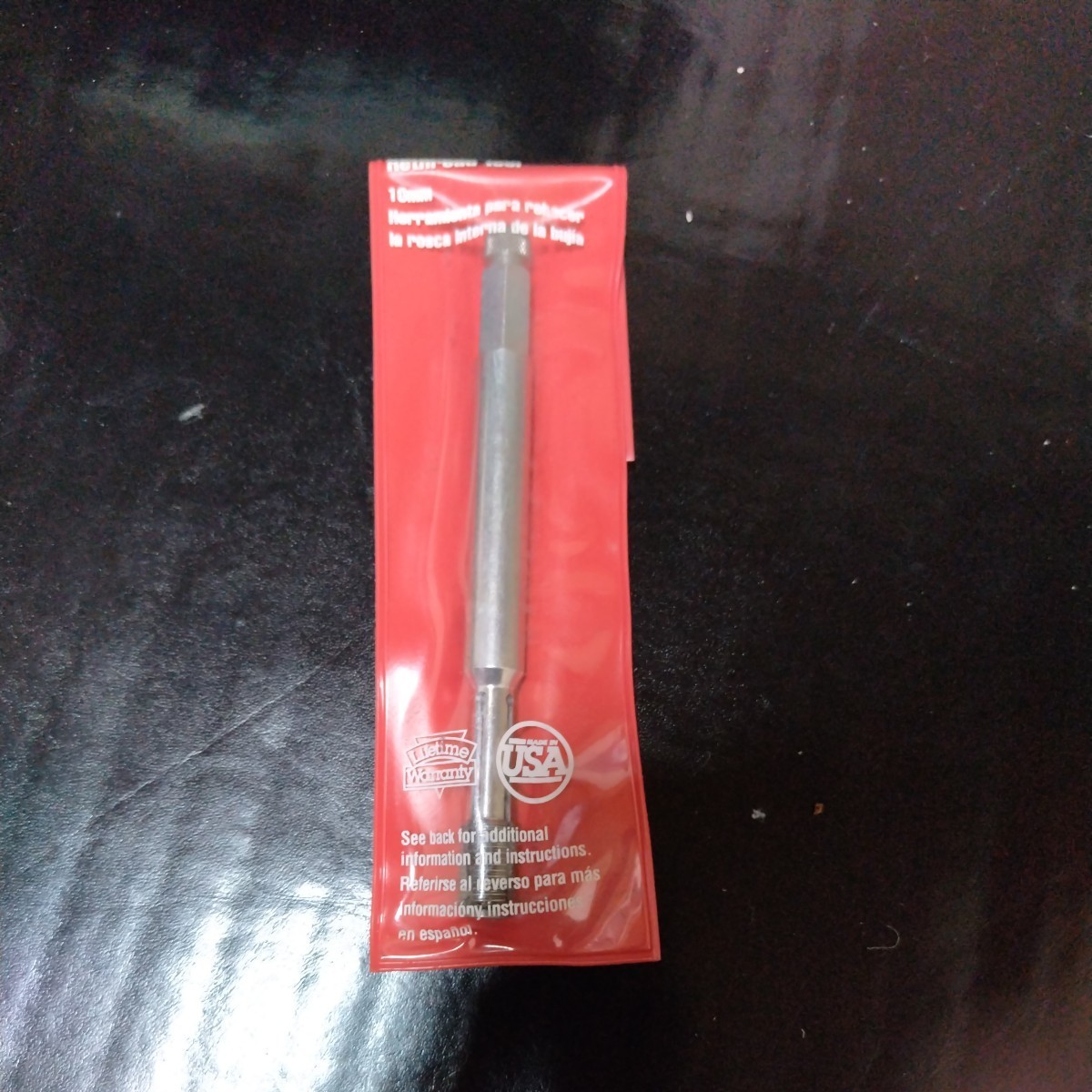 【未使用】スパークプラグホール用ネジ山修正タップ バックタップ 10mm プラグホールのネジ山修正ツール プラグ用タップの落札情報詳細