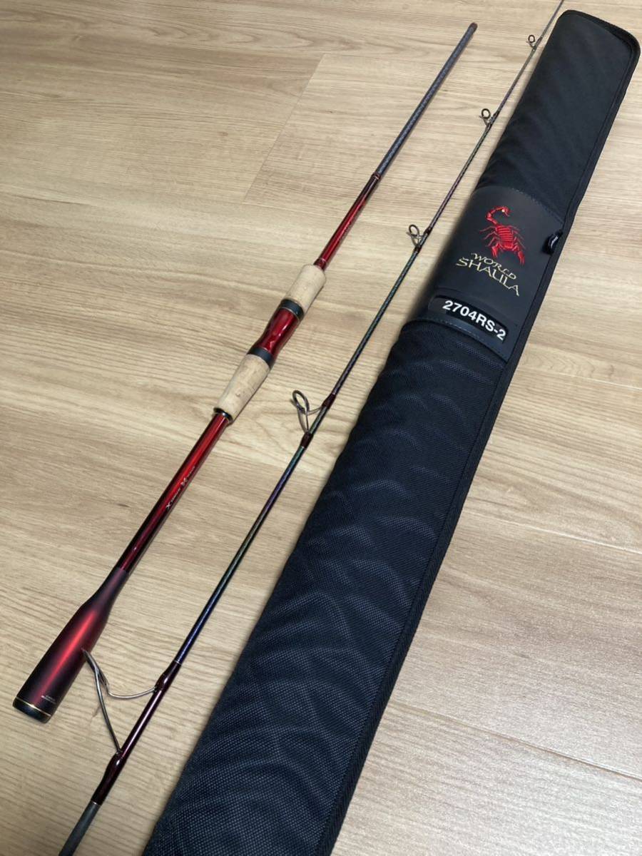 SHIMANO WORLD SHAULA ワールドシャウラ 2704RS-2【中古美品 SHIMANO WORLD SHAULA ワールドシャウラ 2704RS-2【中古美品