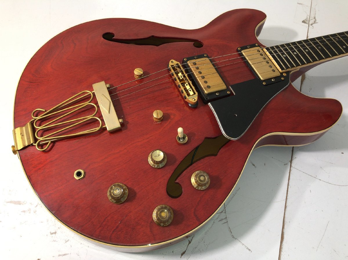 【やや傷や汚れあり】【カスタム】YAMAHA ヤマハ Super Axe セミアコ セミアコースティック ギター Guitar ジャパン ビンテージ SA1000 E031G019の落札情報