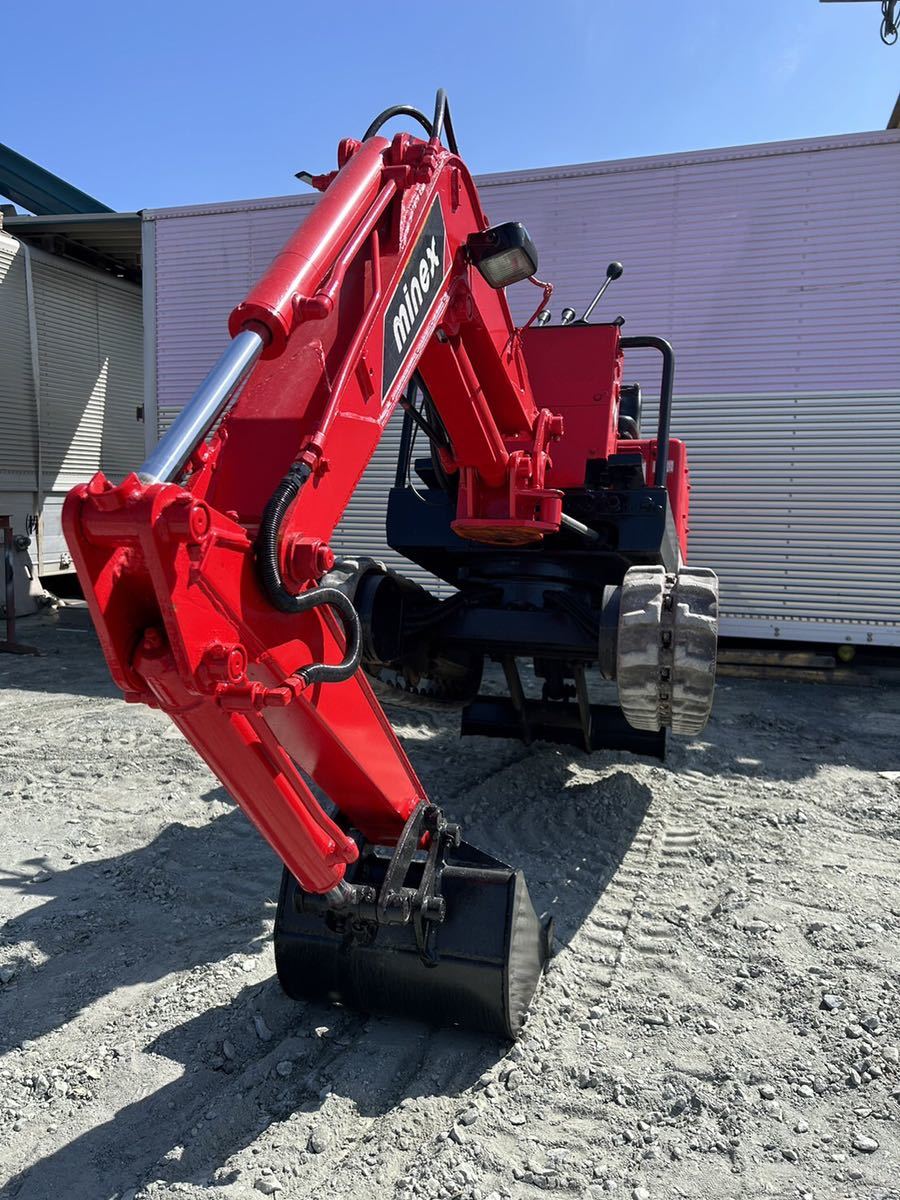 静岡県磐田市発/ハニックス　ミニユンボ 1362h /油圧ショベル N0802 動作確認済み/横旋回/下取り可能！ 傷や汚れあり】静岡県磐田市発/ハニックス ミニユンボ 1362h /油圧