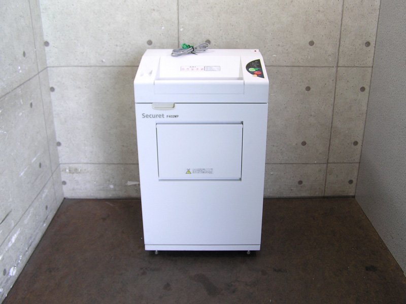 高速断裁】業務用シュレッダー f402s