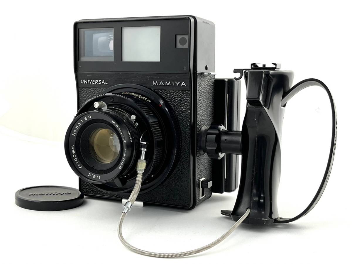 【傷や汚れあり】T3★MAMIYA/マミヤ★UNIVERSAL ユニバーサル SEKOR 100mm F3.5 中判カメラ フィルムカメラの