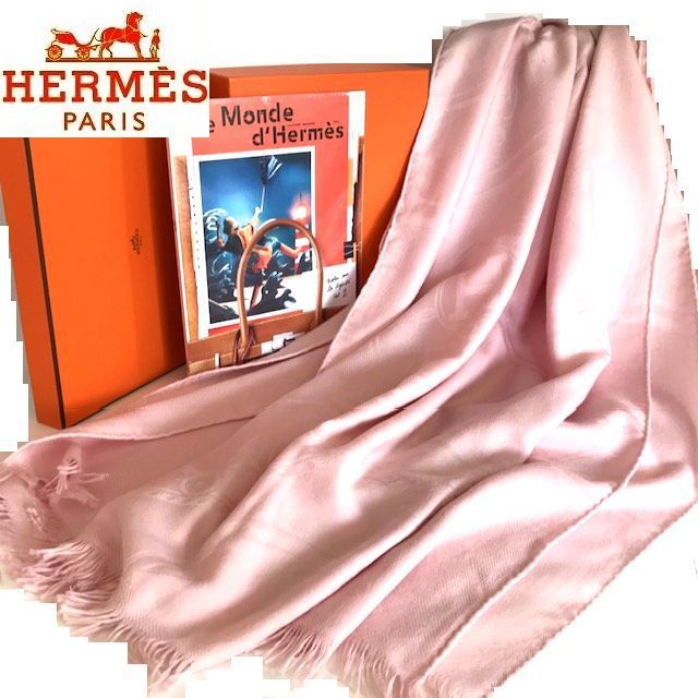 新品未使用Hermes ストール 《ニュー・リブリス》（未使用】◇1