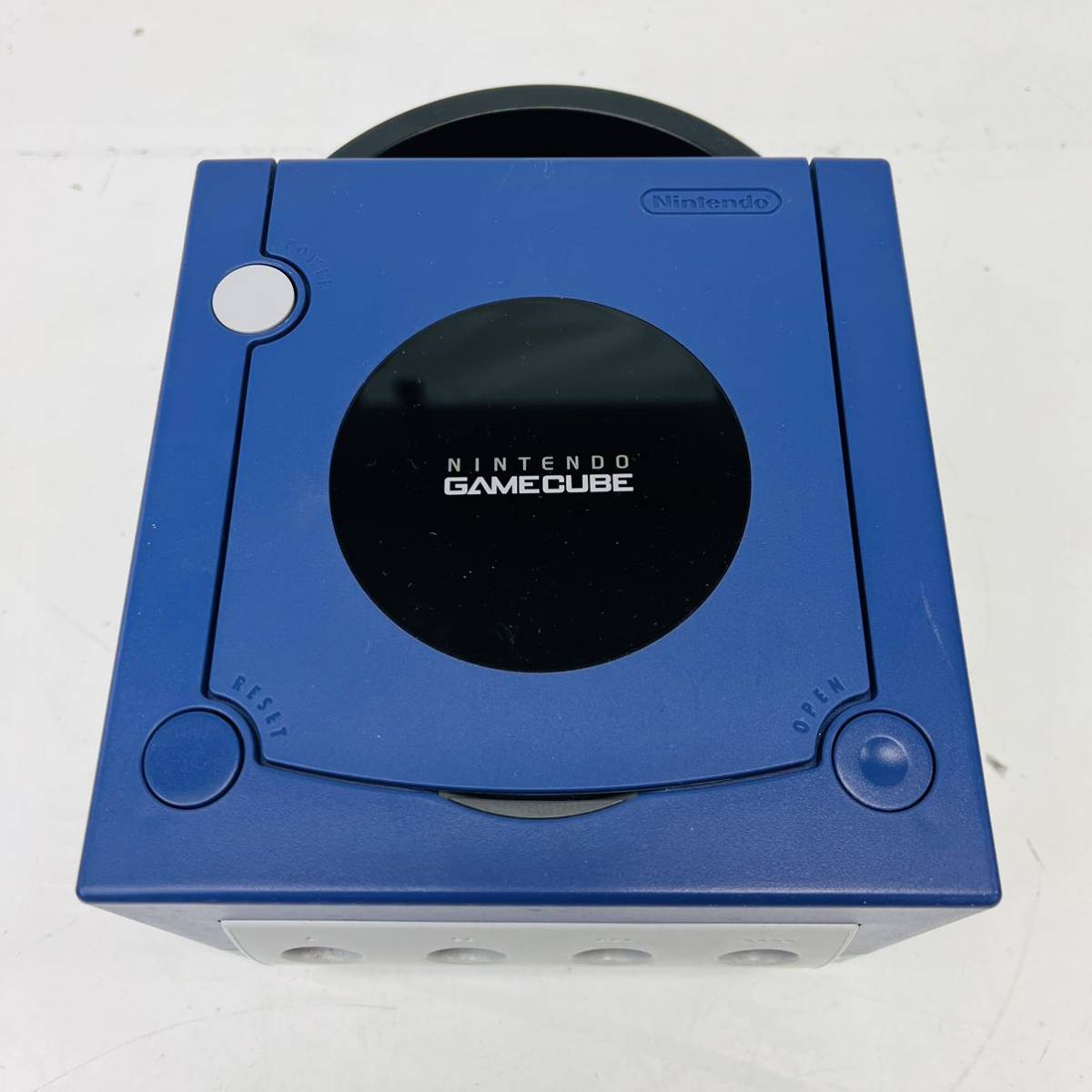 ゲームキューブ GAMECUBE バイオレット 本体 箱セット 動作品 ③ 
