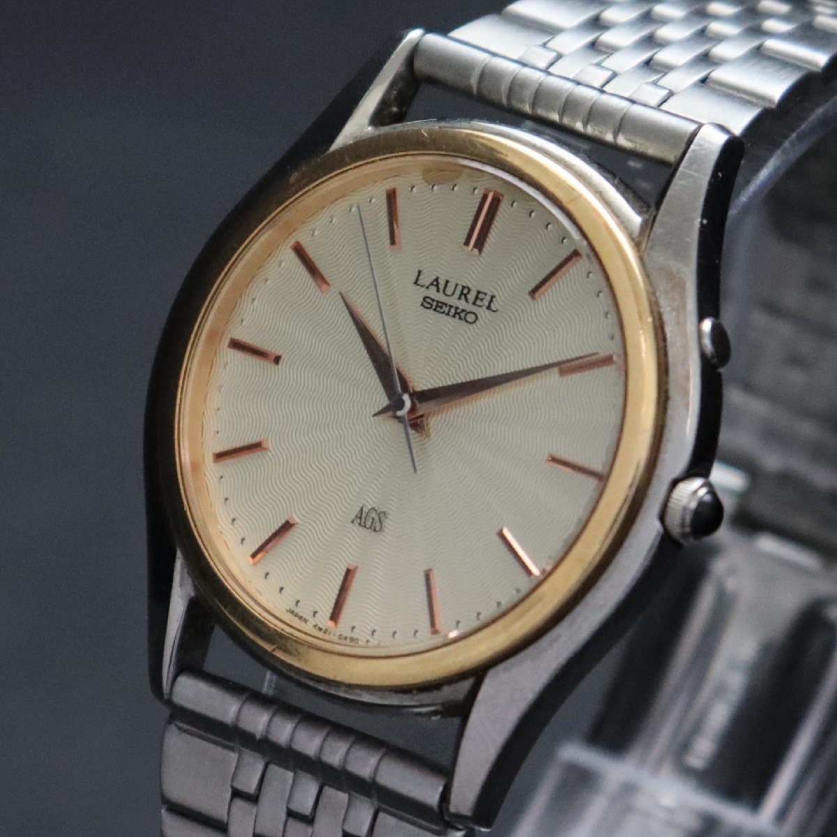 目立った傷や汚れなし】SEIKO LAUREL AGS セイコー ローレル