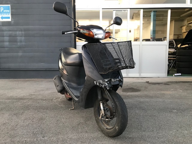 富士 スズキ レッツ2 実働 レストアベース 大阪 スズキ レッツ2 二台セット