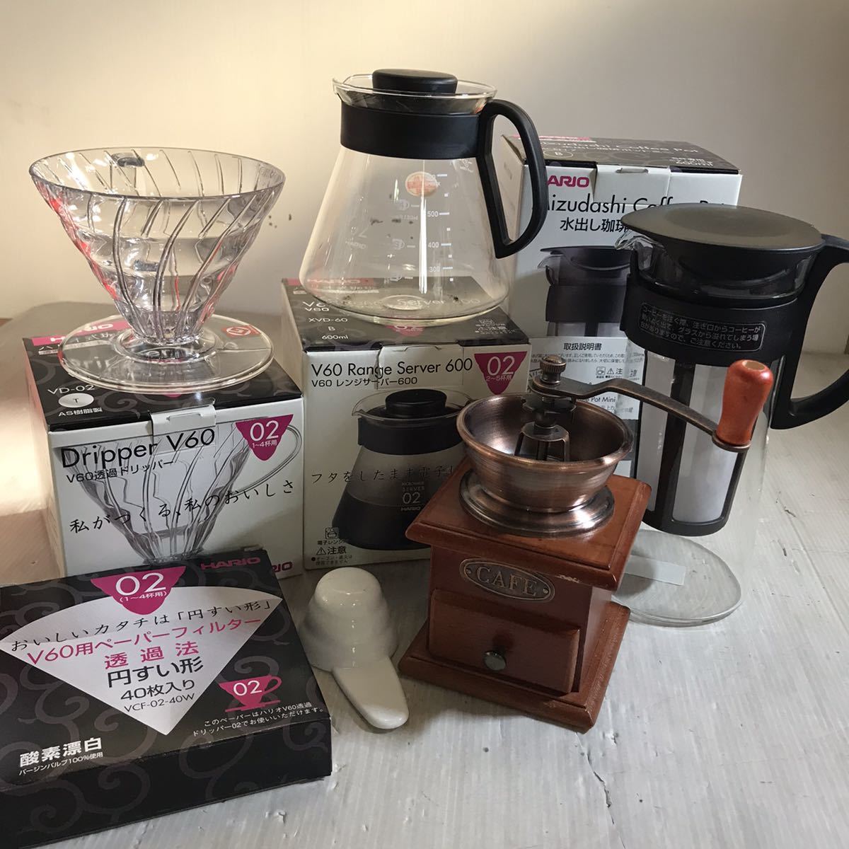 【未使用】備前焼 コーヒー器具セット コーヒーポット＆ドリッパー 未使用自宅保管品の落札情報詳細 ヤフオク落札価格検索 オークフリー