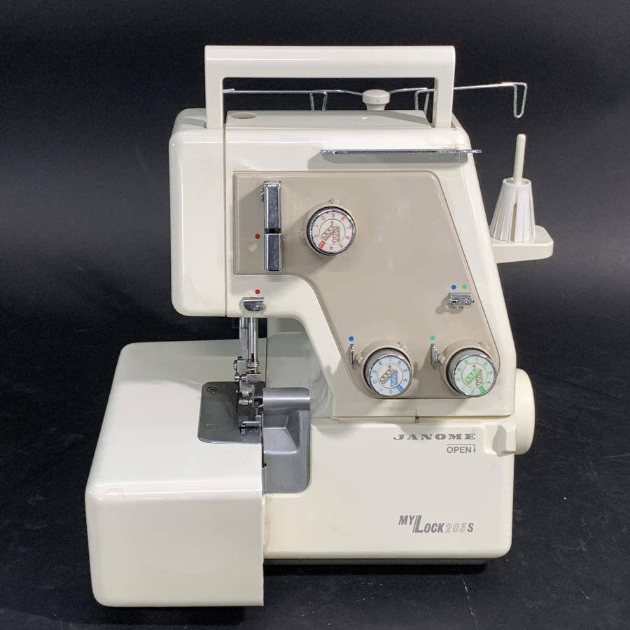 【傷や汚れあり】JANOME ジャノメ MY Lock 203S ロックミシン 784型＊現状品の落札情報詳細 ヤフオク落札価格検索 オークフリー