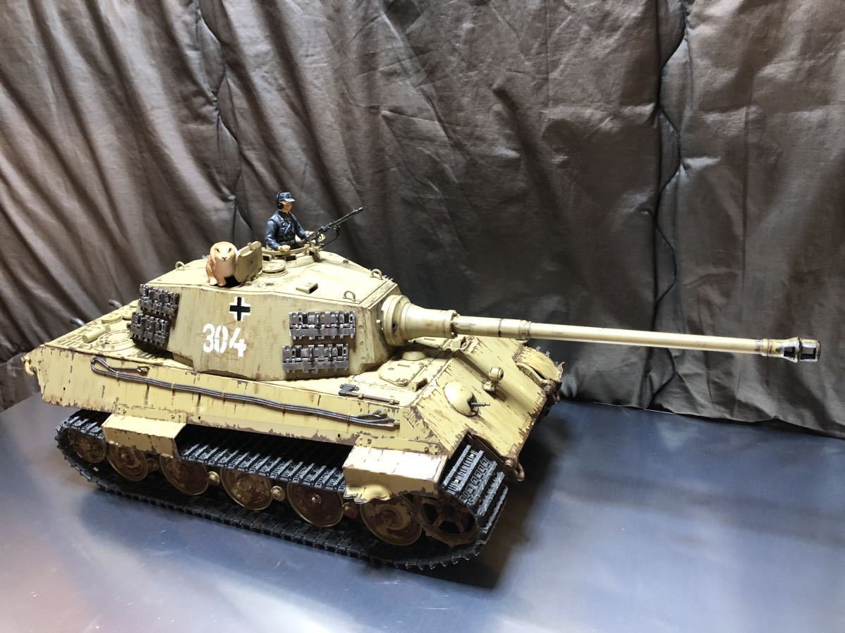 タミヤ 1/35 MM No.164 ドイツ重戦車 キングタイガー(ヘンシェル