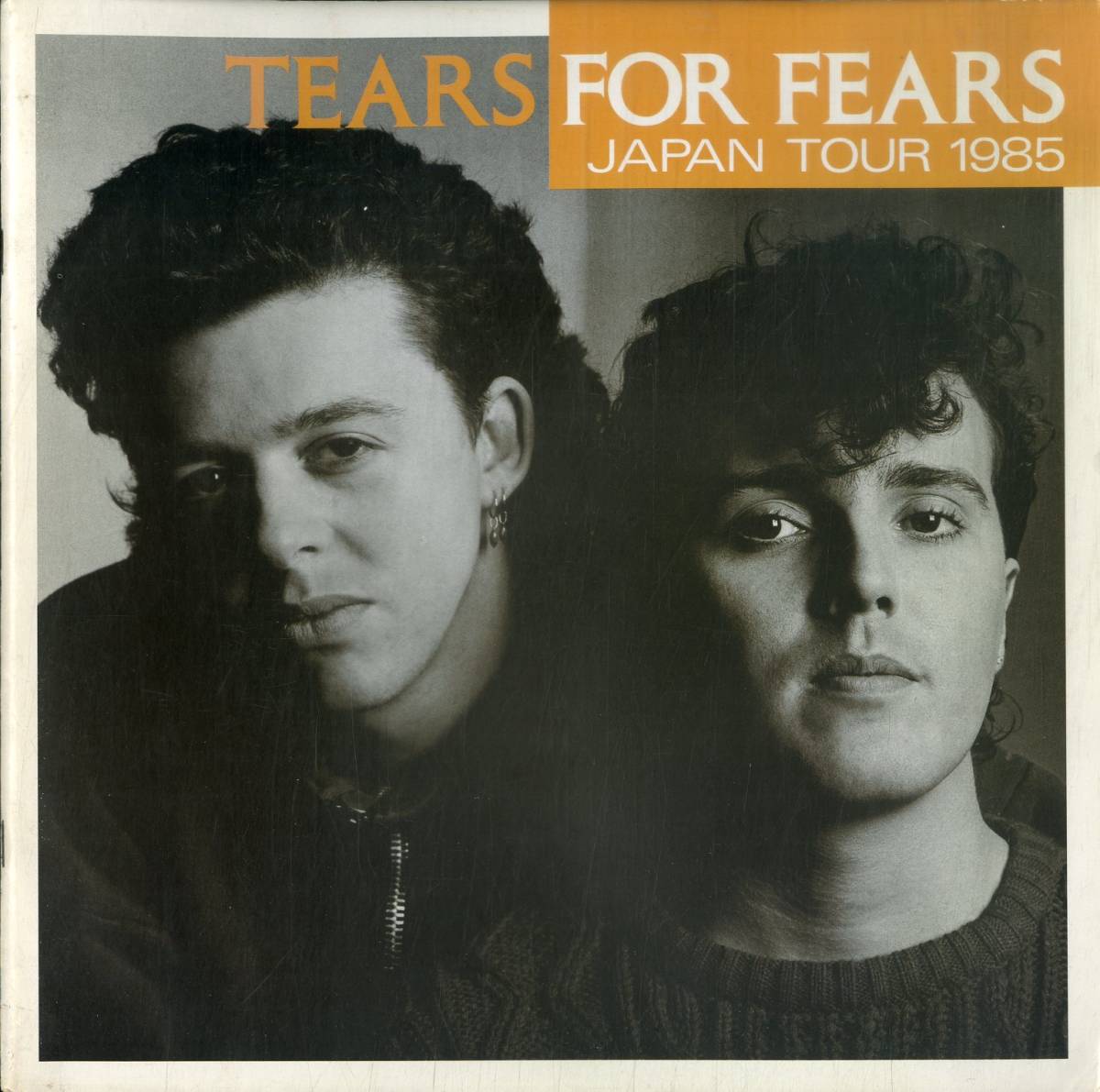 【目立った傷や汚れなし】J00014875/ コンサートパンフ/Tears For Fears「Tears For Fears Japan