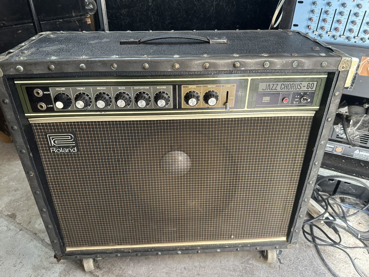 【やや傷や汚れあり】Roland/ローランド JAZZ Chorus JC60 ジャズコーラスの落札情報詳細 ヤフオク落札価格検索 オークフリー