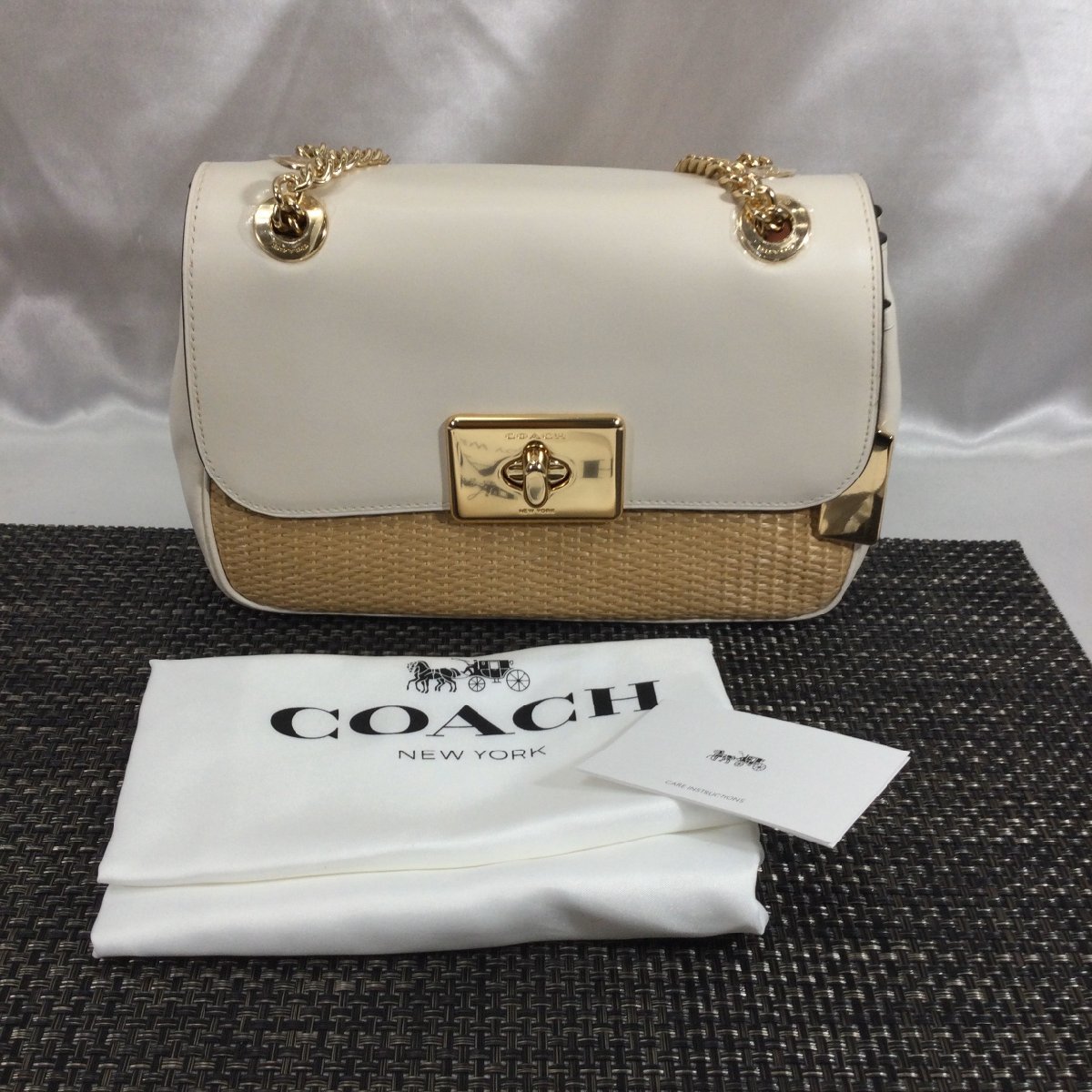 COACH コーチ ミニ キャシディ クロスボディ チェーン（新品