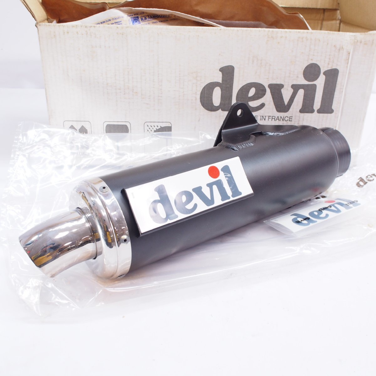 中古】ZZR1100 D型 C型 ZX-11 デビル DEVIL GG管 フルエキ マフラーの