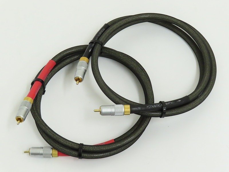 145希少アコースティックハーモニーHQP4電源ケーブル4本リング