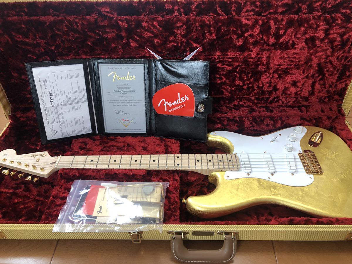 【未使用に近い】Fender Custom Shop / Eric Clapton Signature Stratocaster Gold