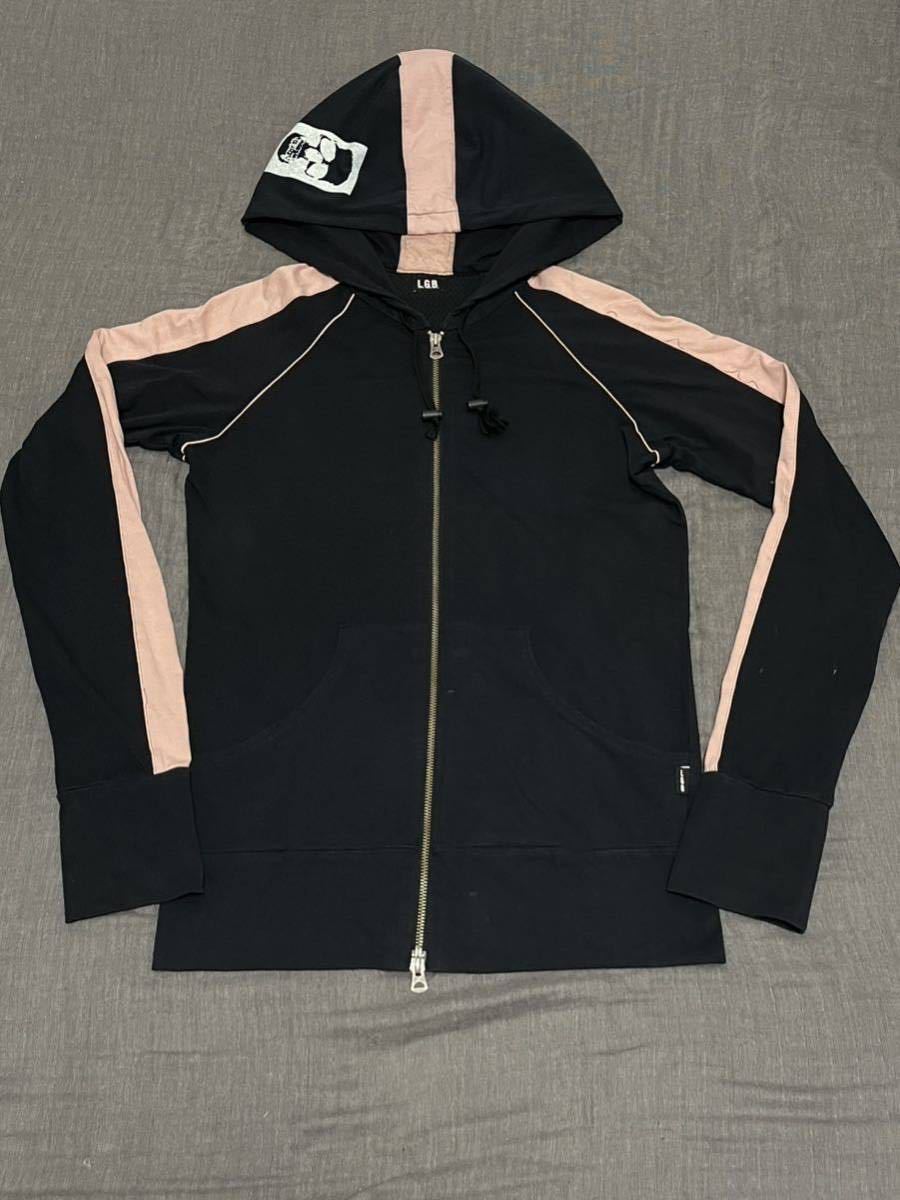 ルグランブルーL.G.B BOXER バッククロススカルボクサーパーカー