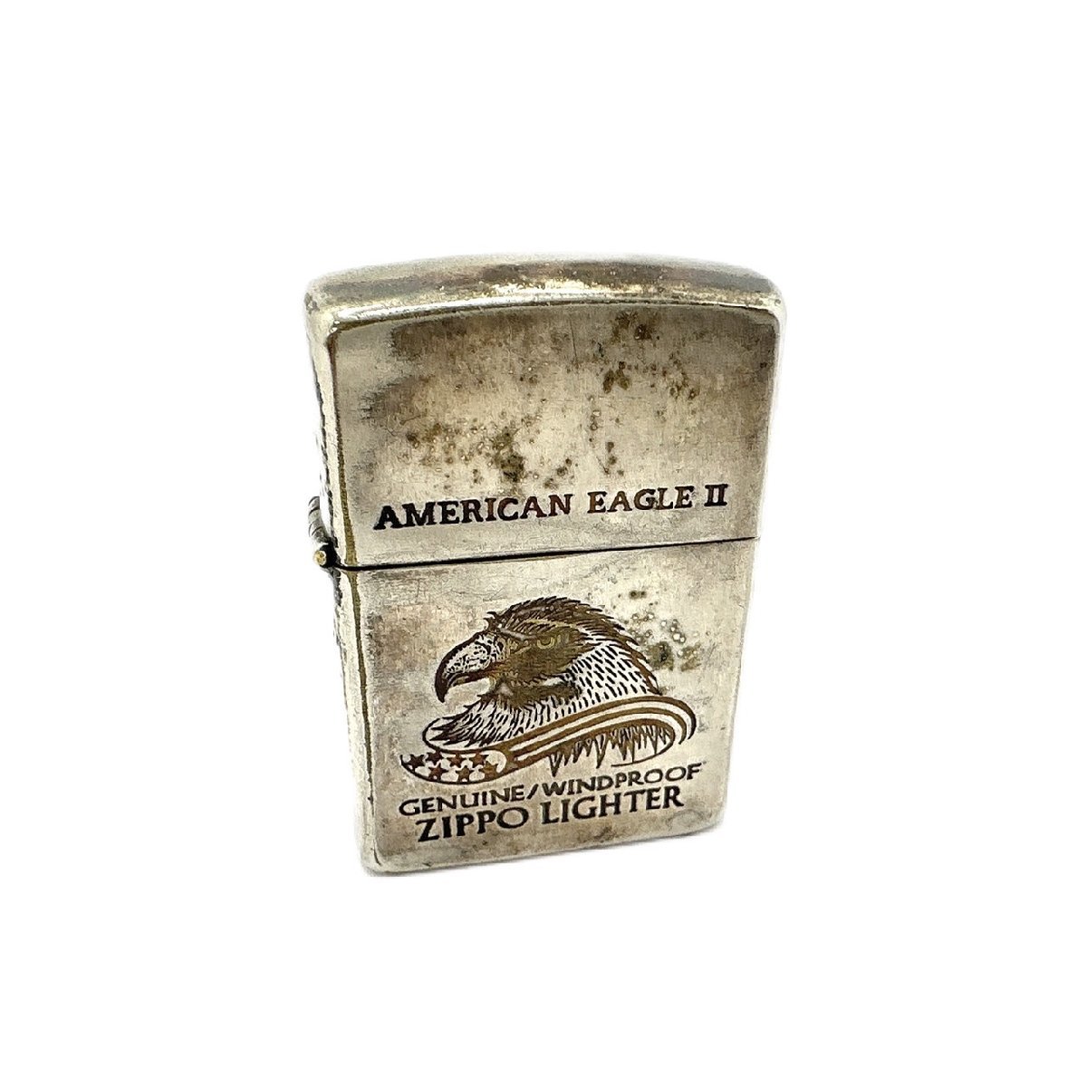 【傷や汚れあり】#8063C ZIPPO ジッポ ライター AMERICAN EAGLE Ⅳ アメリカンイーグル 4 ヴィンテージ 91年製 ...