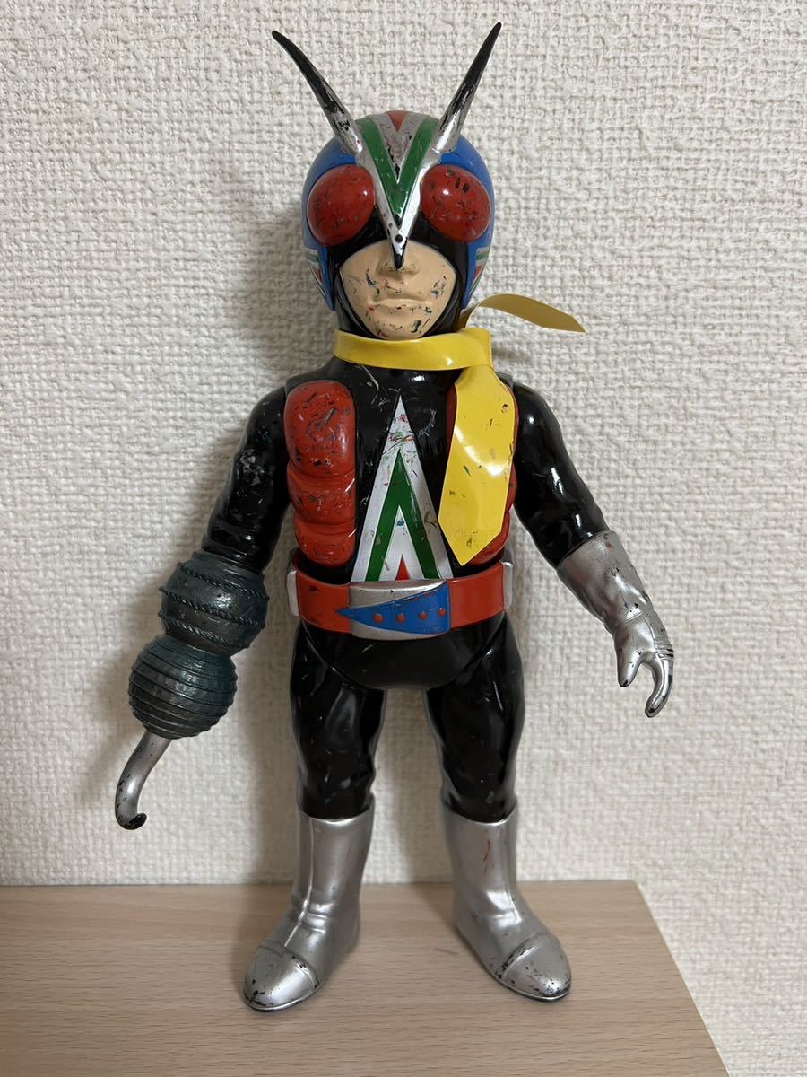 東映レトロソフビコレクション　ライダーマン　ロープアームひも付き　新品未開封 東映レトロソフビコレクション ライダーマン(ロープアームひも付きver