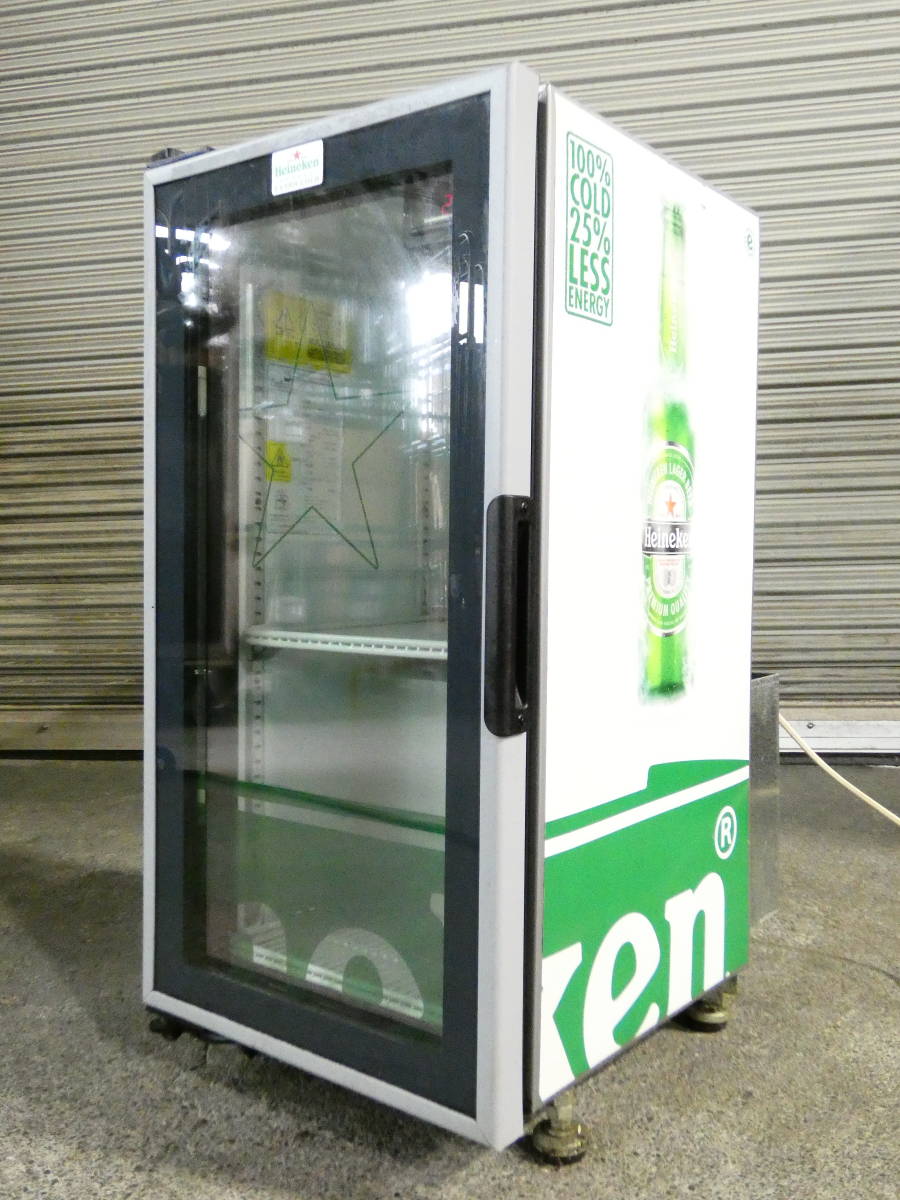 極美品　非売品　Heineken　ハイネケン　冷蔵ショーケース　CCV24 E5非売品✨ Heineken ハイネケン 冷蔵ショーケース CCV24 希少品