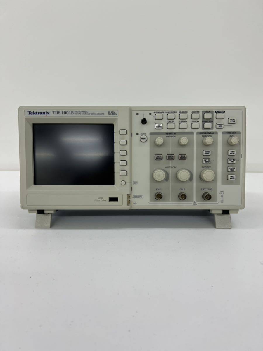 Tektronix 2ch デジタルオシロスコープ TDS1001B 40MHz 500MS/s Tektronix 2ch デジタルオシロスコープ TDS1001B 40MHz 500MS/s