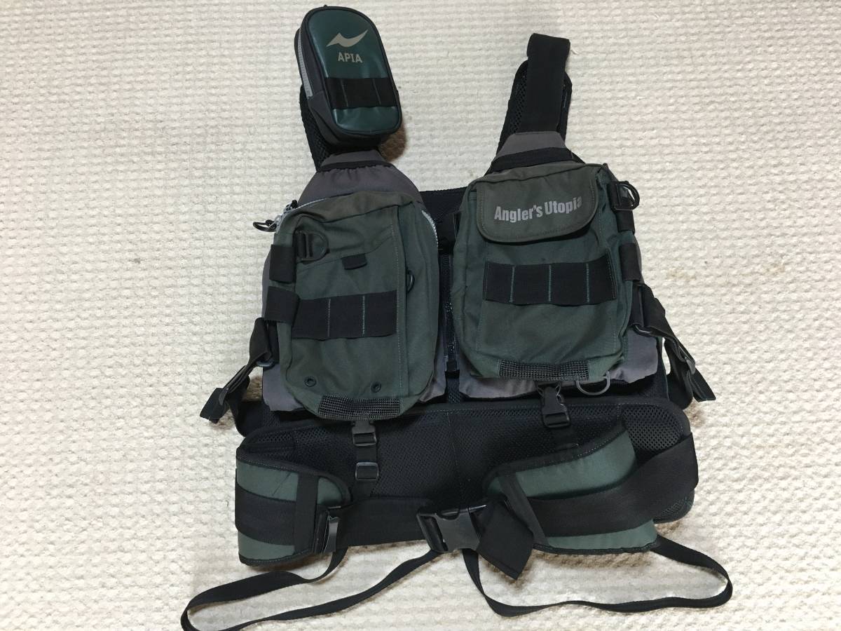 Angler's Utopia フィッシングライフジャケット Angler's Utopia フィッシングライフジャケット
