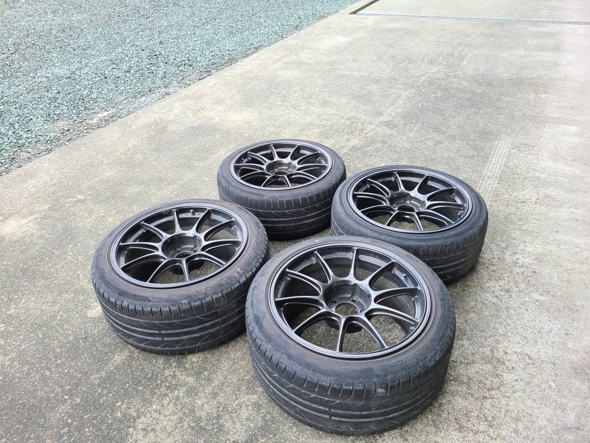 やや傷や汚れあり】ウェッズスポーツ WEDSSPORT TC105X 4本セット 18