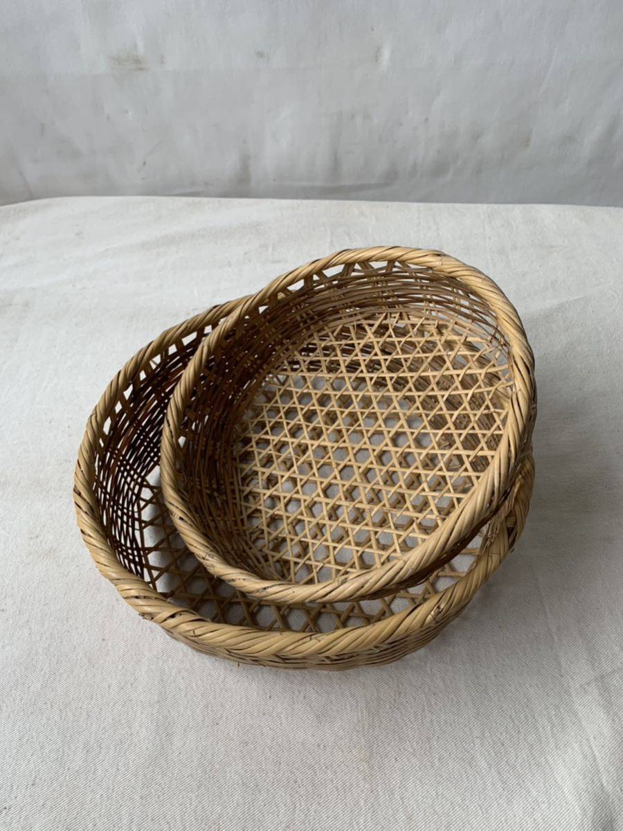 骨董品　華道道具　陶器　籠花入(そっくり)、ふこ山人　造　共箱　S1031KH 骨董品 華道道具 陶器 籠花入(そっくり)、ふこ山人 造 共箱 S1031KH