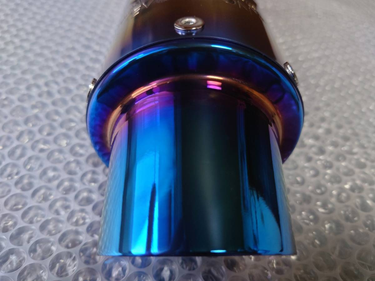 未使用】オオニシヒートマジック チタン ショートサイレンサー Xリブ