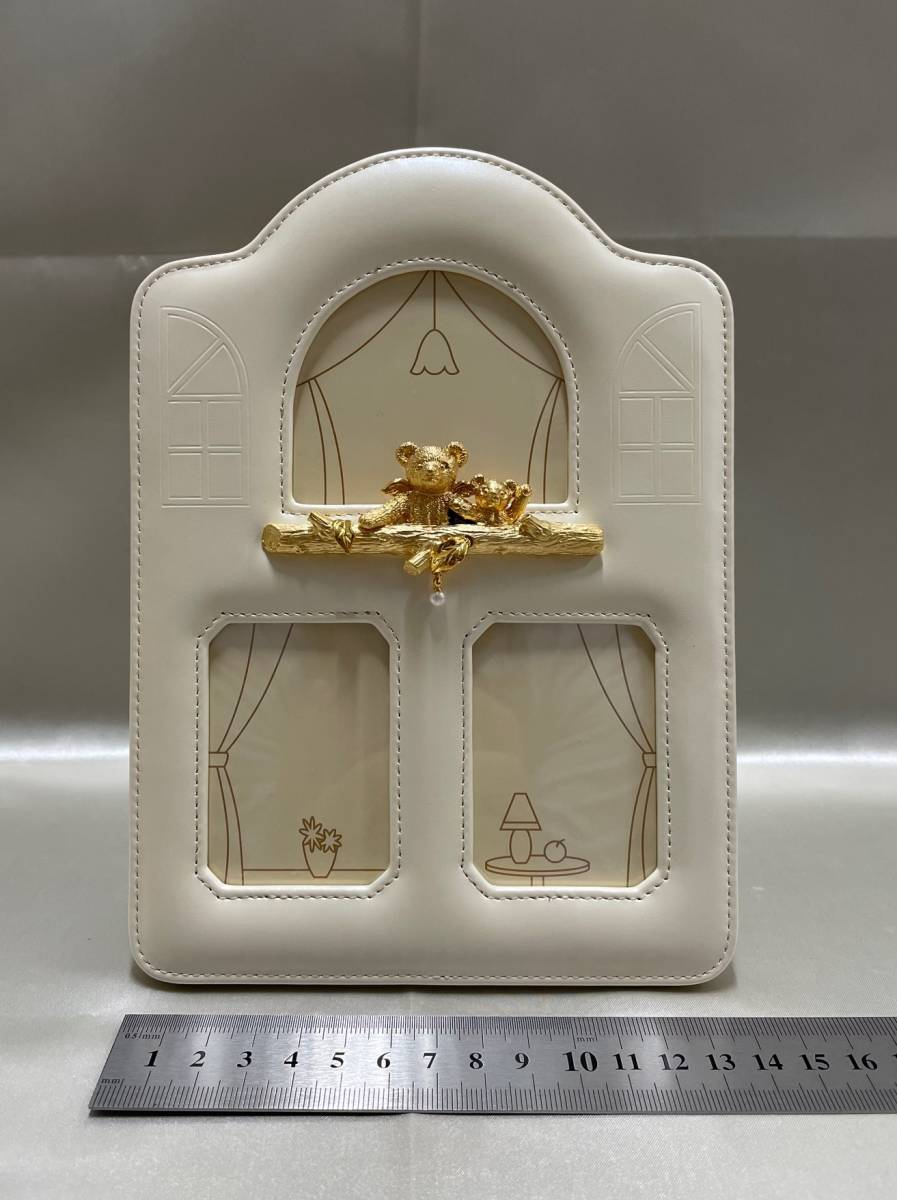 ミキモト 写真立て フォトフレーム くま ベア 未使用