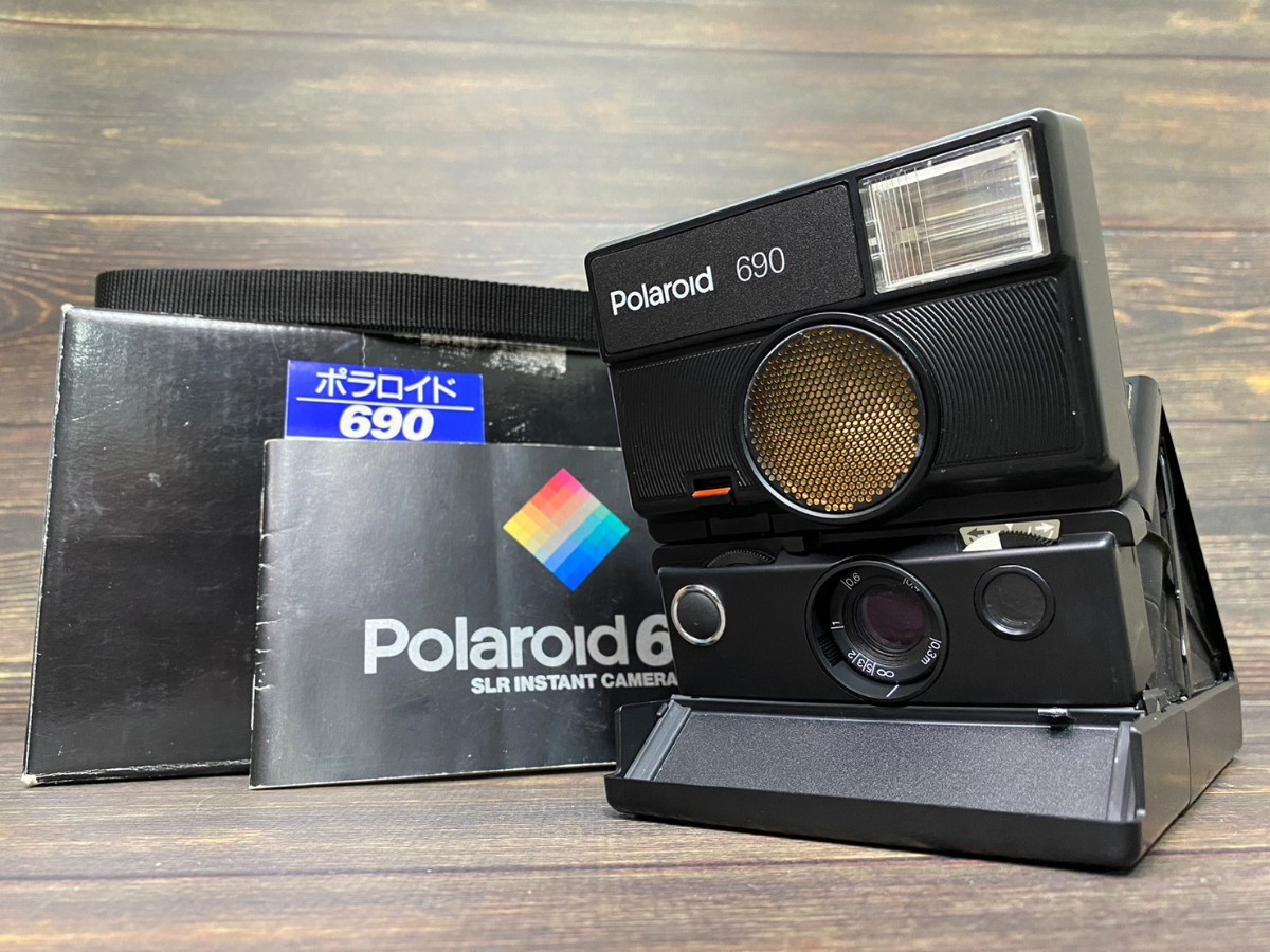 POLAROID 690 ポラロイド ストラップ付 動作確認済 POLAROID 690 ポラロイド ストラップ付 動作確認済