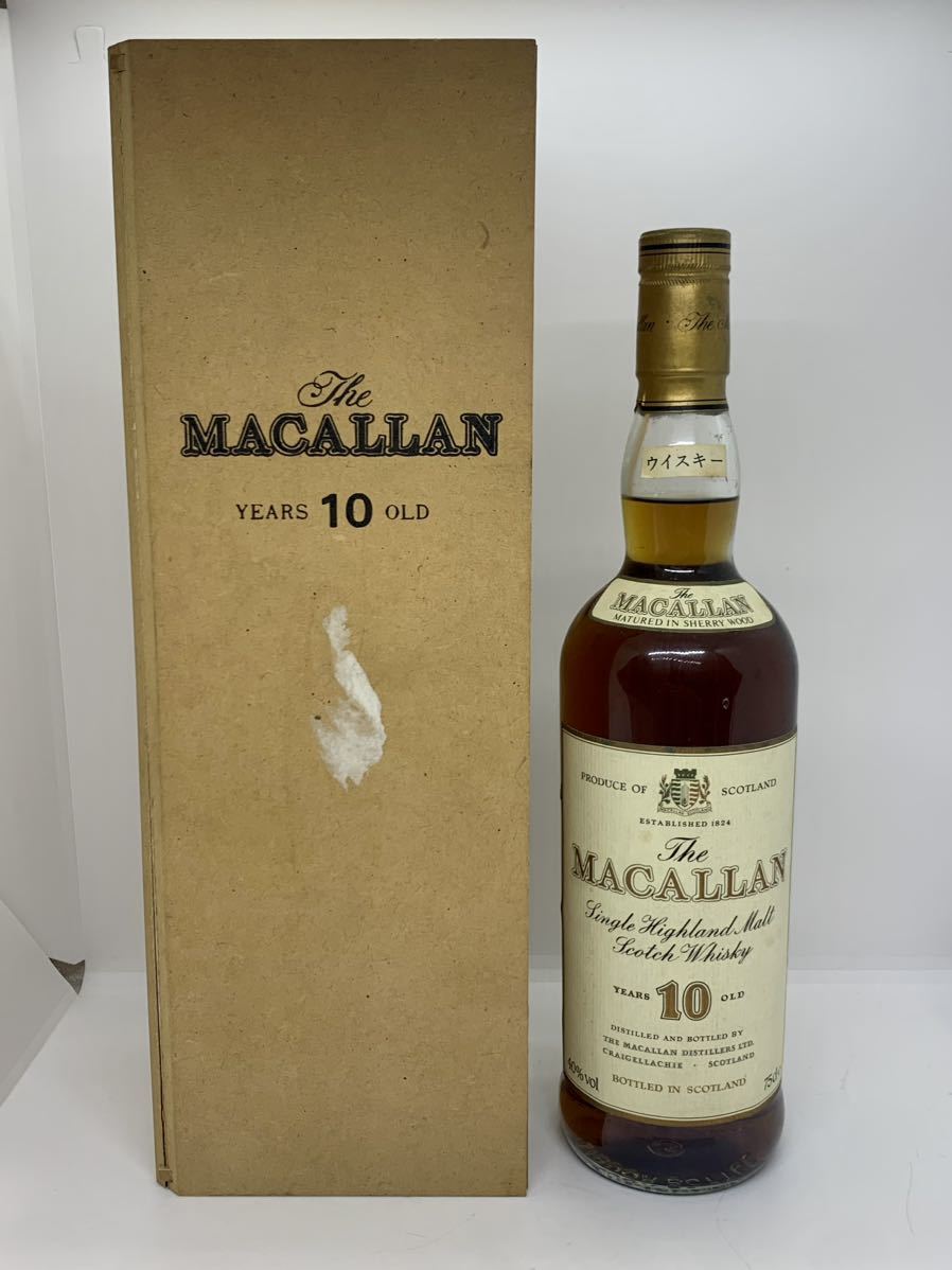 古酒 未開栓 マッカラン 12年 シェリーオークカスク 750ml 43