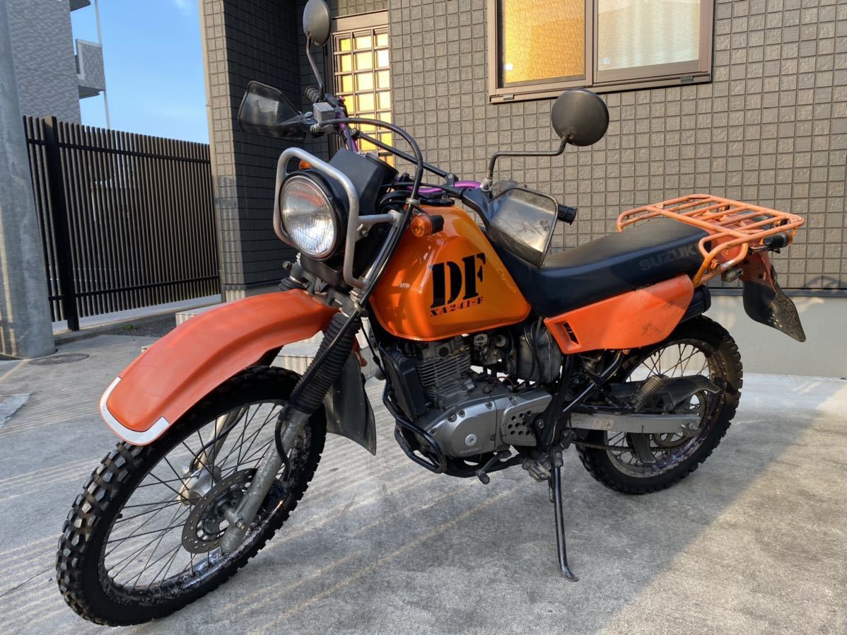 SUZUKI DF125E 実走行 程度良し即乗れます 実動（傷や汚れあり】【個人 