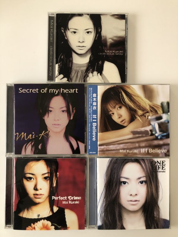 中古】倉木麻衣 CDアルバム/マキシシングル 9枚セット☆Fuse of love