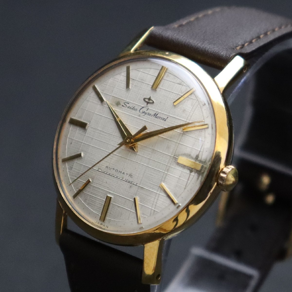 やや傷や汚れあり】OH済 SEIKO GyroMarvel セイコー ジャイロマーベル