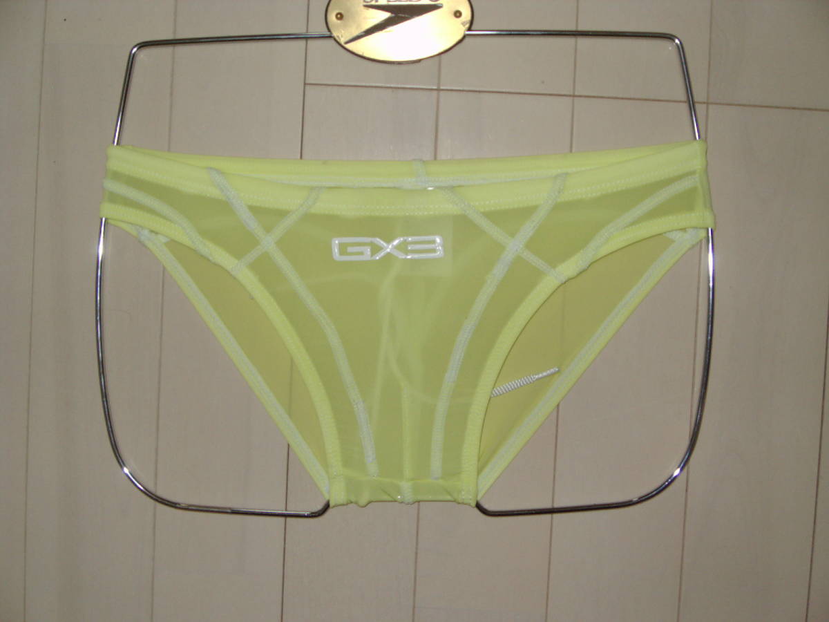 AQUX 透けパン 競パン ブーメラン型競泳用水着 透ける素材