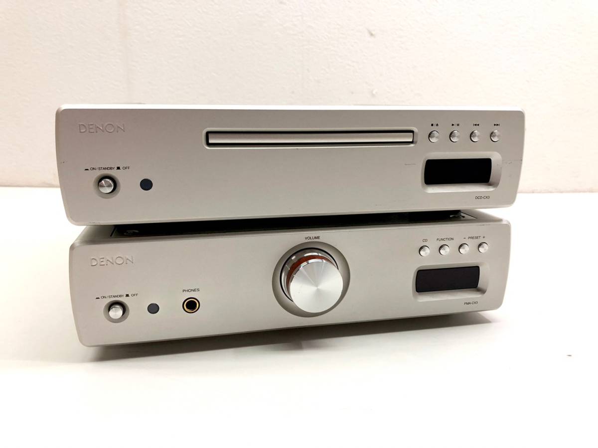 Denon プリメインアンプ プレミアムシルバー PMA-CX3SP