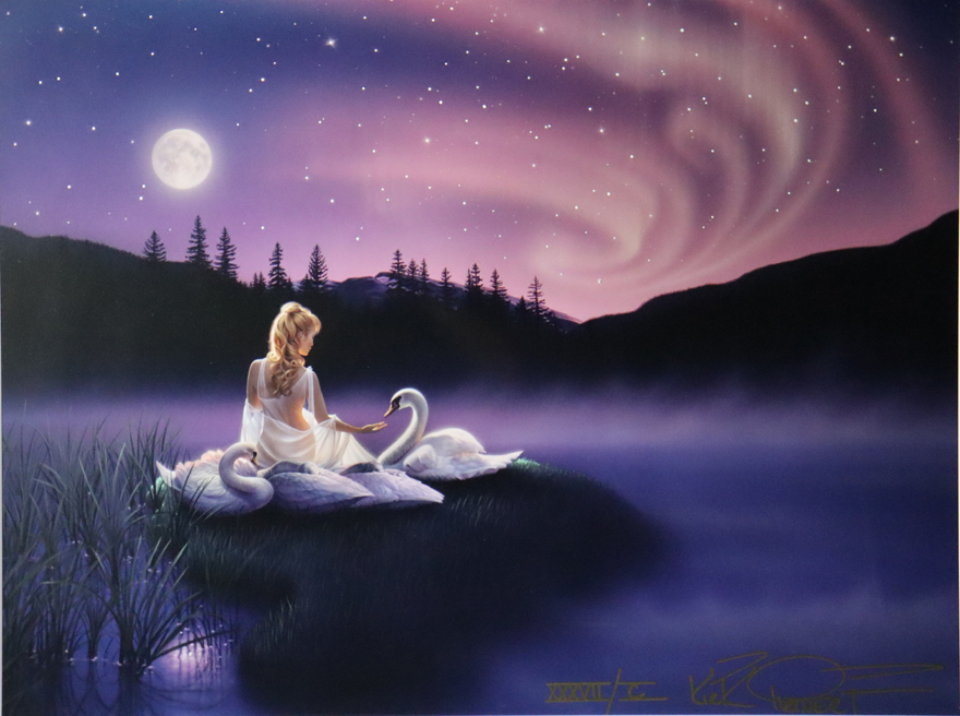 カーク・レイナート【ナイト・ハーベスト】シバクローム 版画 ダイヤ